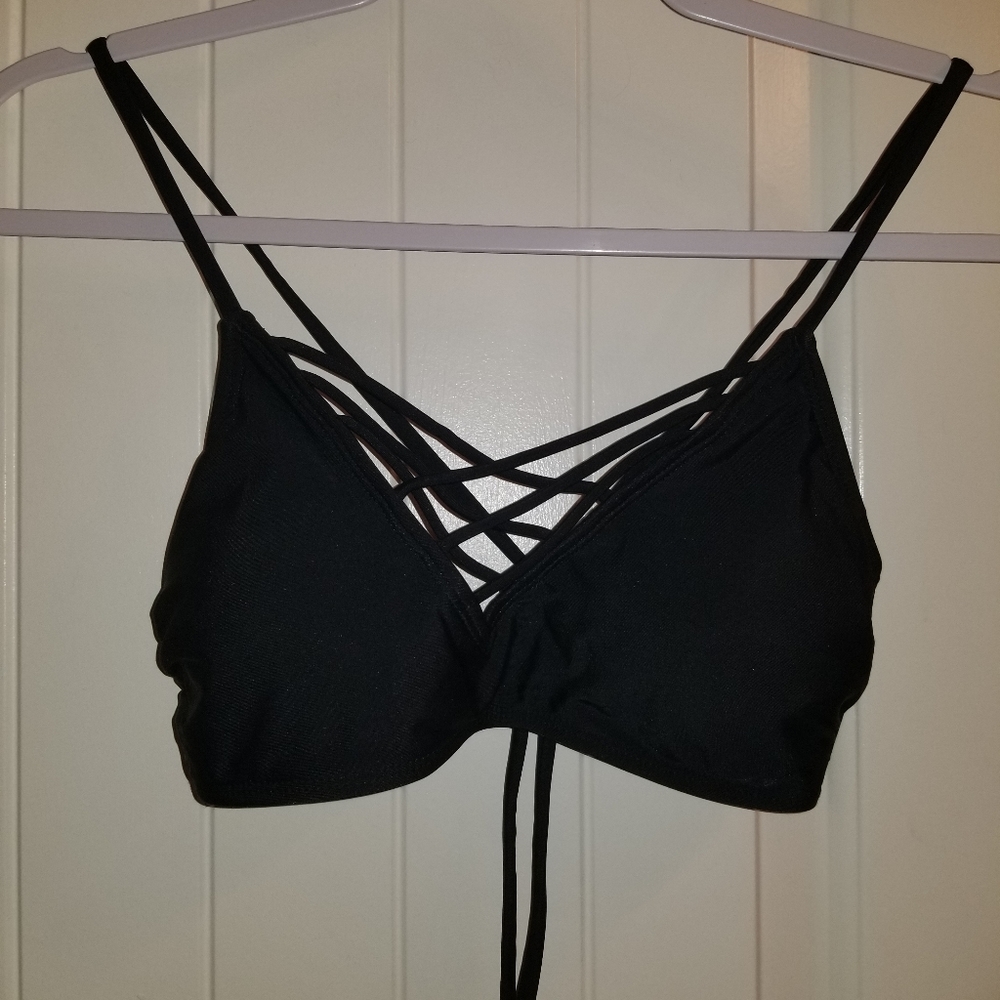 Black swimsuit top